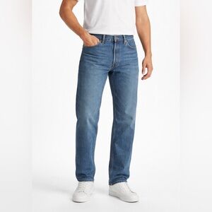 Levi's 501 Blue Straight-Leg Jeans